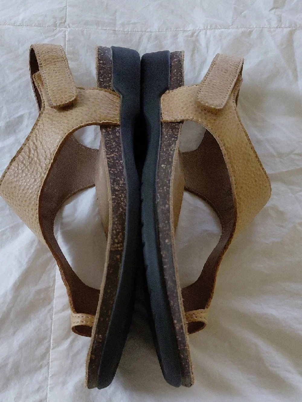 Dansko Reece Women's Sandals Sand Mustard Waxy 8.5 Likenew - Picture 3 of 6